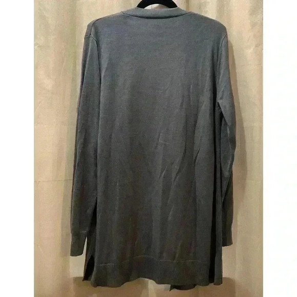 Mattie M Cardigan Gray Size Large - Picture 2 of 3